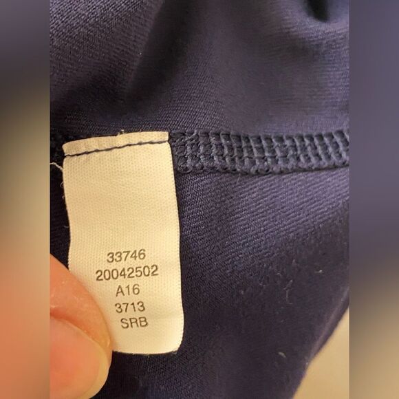 Duluth Trading Co Women's navy blue NoGA Stretch Leggings M - Picture 7 of 9